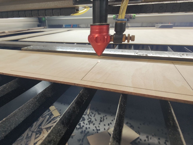 BEECH Plywood, Laser cutting Wood